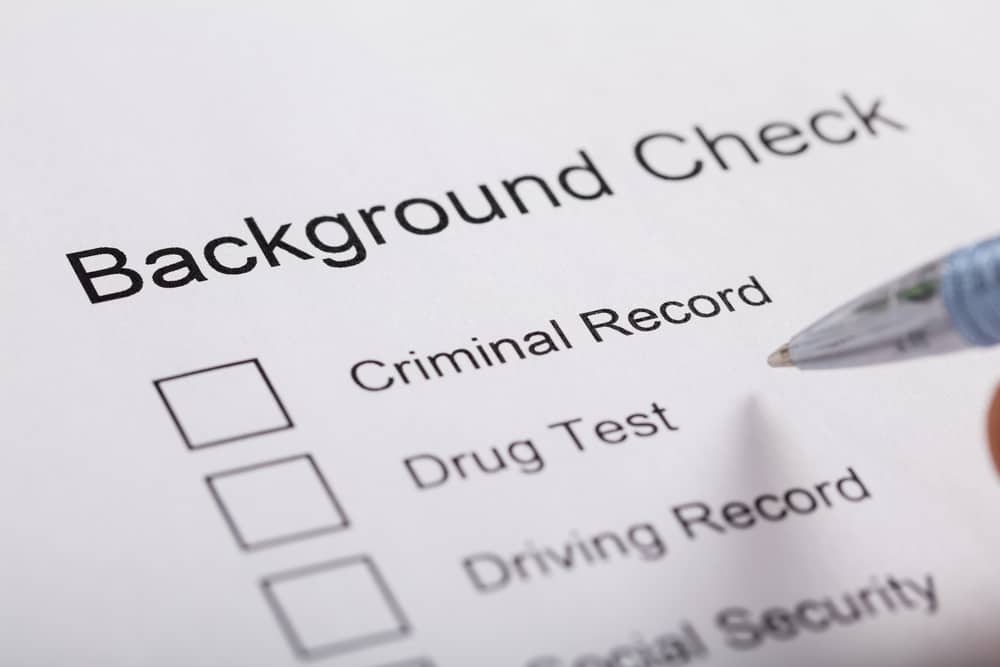 Employment background check