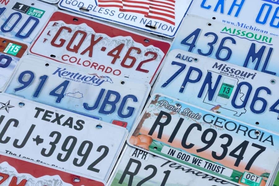 can you find someone's address from number plate